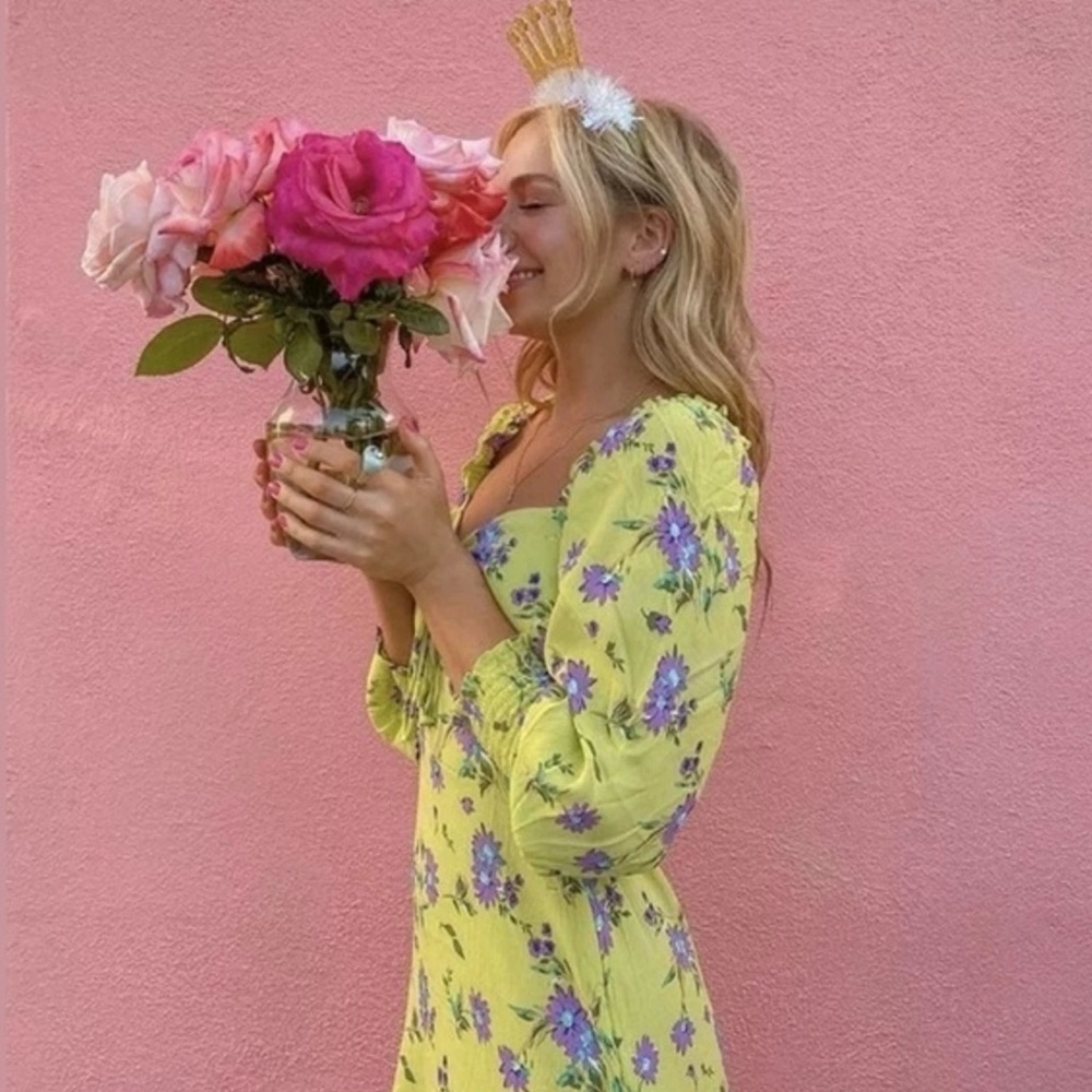 Faithfull The Brand Mathilde Midi Dress